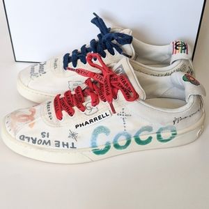 AUTH CHANEL PHARRELL CAPSULE COLLECTION SNEAKERS size 5